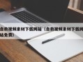 保亭自救视频素材下载网站（自救视频素材下载网站免费）